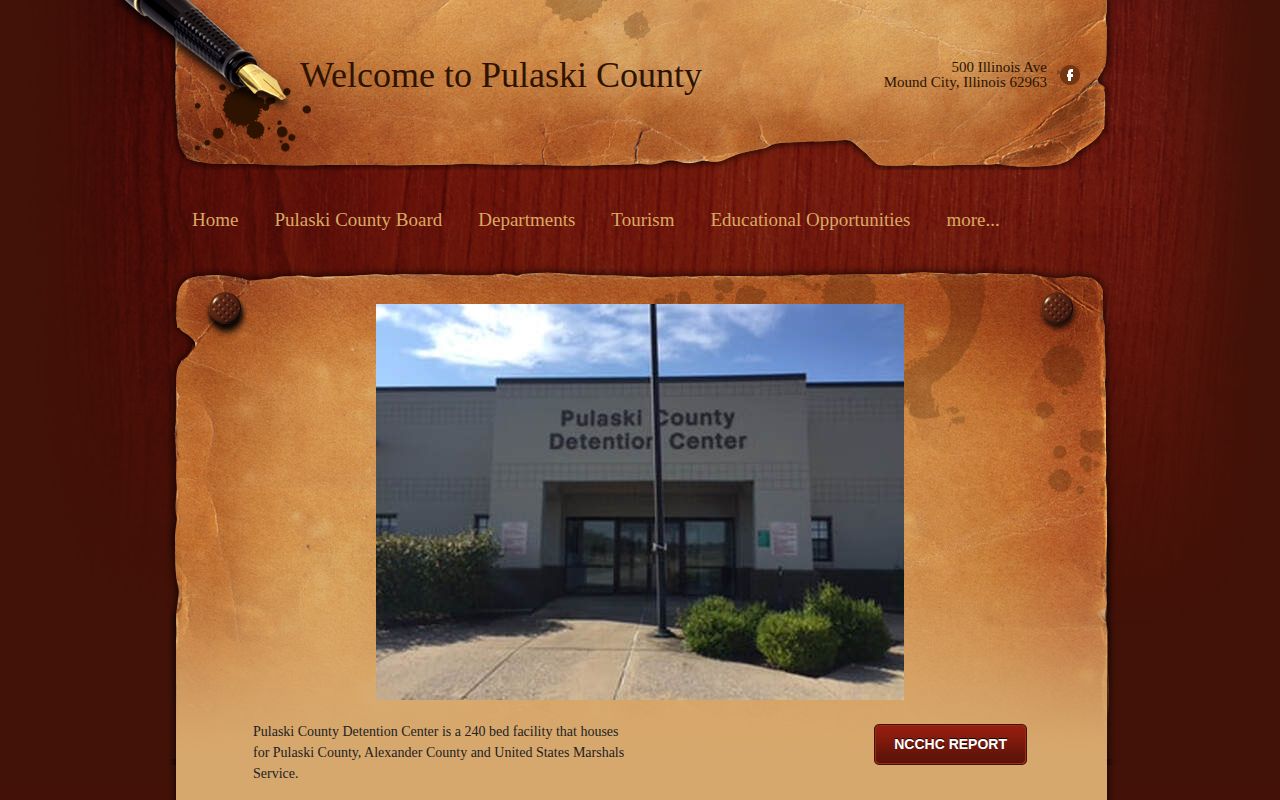 Alexander County 24-hour release records at Pulaski County Detention Center